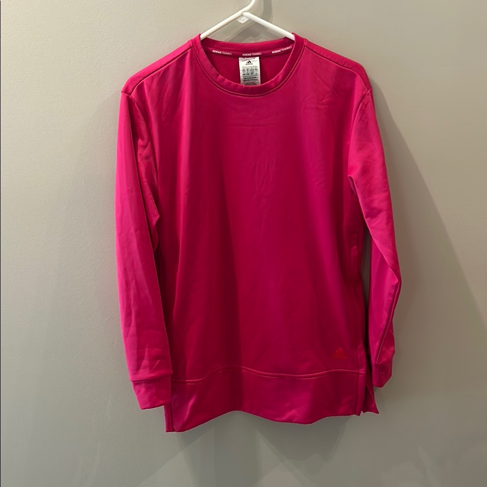 Adidas Pink Long Sleeve Shirt